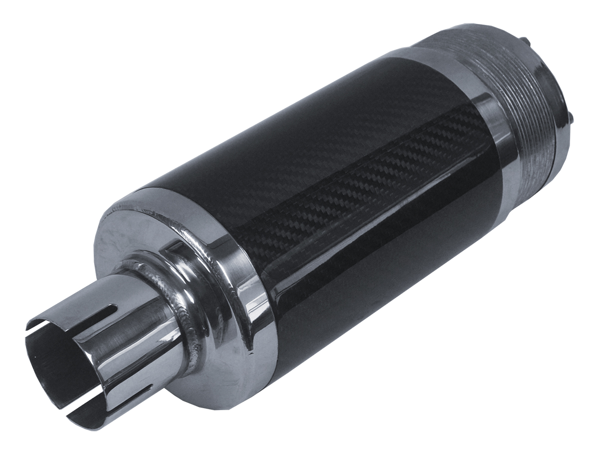 10 INCH CARBON FIBER CLAMP-ON SPARK ARRESTOR
