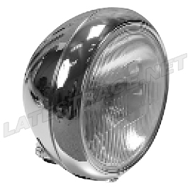 8 INCH CHROME HEADLIGHT