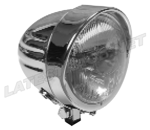 5 INCH CHROME HEADLIGHT