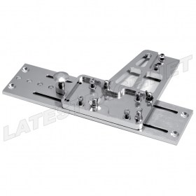 BILLET ALUMINUM PEDAL MOUNT FOR FOOT PEDAL