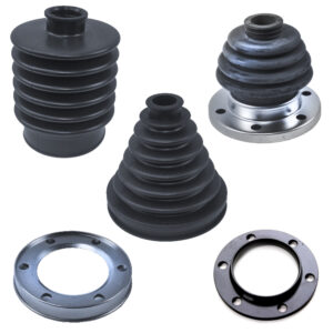 AXLE BOOTS, FLANGES, AND HARDWARE