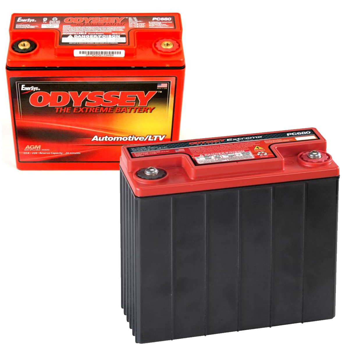 ODYSSEY 680 BATTERIES