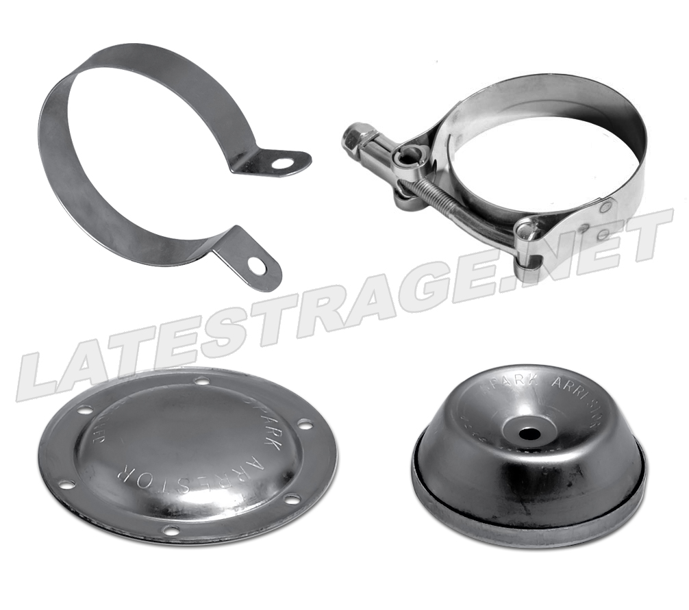 SPARK ARRESTOR / MUFFLER COMPONENTS AND HARDWARE