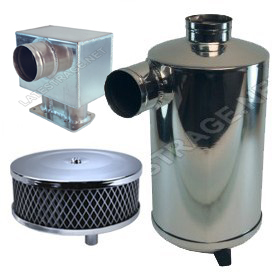 AIR CLEANERS, CARB ADAPTERS, HOSES, AND HARDWARE
